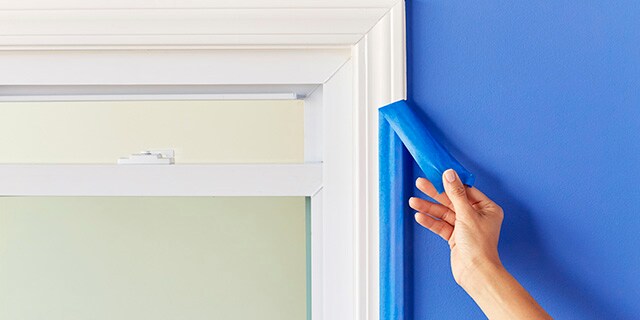Taping Windows, Corners & Trim