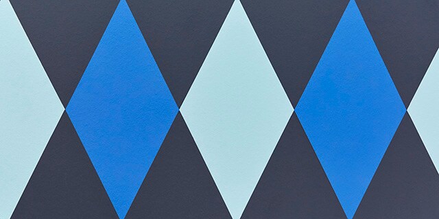 Use ScotchBlue™ Painter's Tape to paint with more than 2 colors. Learn how to do it here.
