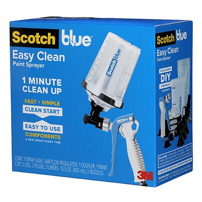 ScotchBlue™ Easy Clean Paint Sprayer in package.