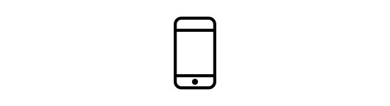 Icône de téléphone gris foncé.
