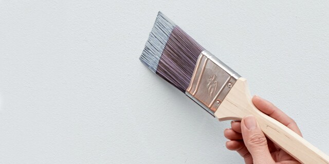Use ScotchBlue™ Painter's Tape on your base color when painting patterns.
